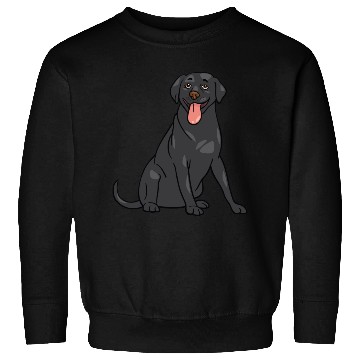 Discover Dog - Black Lab Sweatshirts