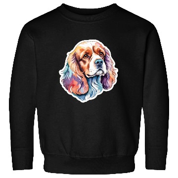 Discover American Cocker Spaniel Watercolor Sweatshirts