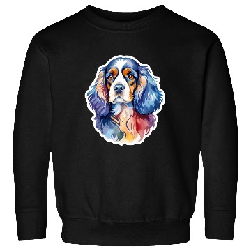 Discover American Cocker Spaniel Watercolor Sweatshirts