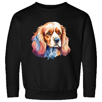 Discover American Cocker Spaniel Watercolor Sweatshirts