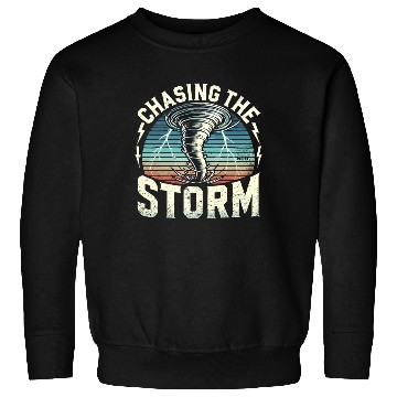 Discover Tornado Chasing Adventures: Embrace Nature's Fury Sweatshirts
