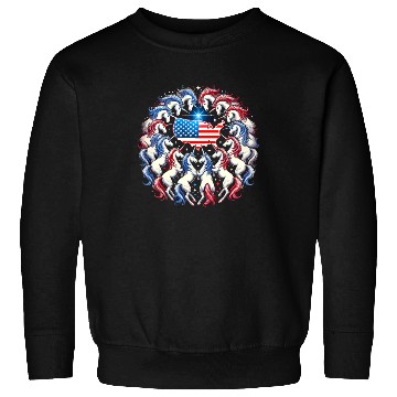 Discover Star-Spangled Unicorn with American Pride and Sweatshirts