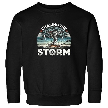 Discover Tornado Chasing Adventures: Embrace Nature's Fury Sweatshirts