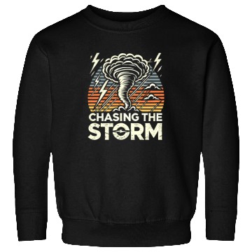 Discover Tornado Chasing Adventures: Embrace Nature's Fury Sweatshirts