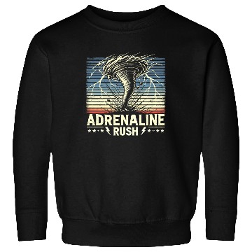 Discover Tornado Chasing Adventures: Embrace Nature's Fury Sweatshirts