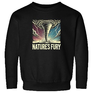 Discover Tornado Chasing Adventures: Embrace Nature's Fury Sweatshirts