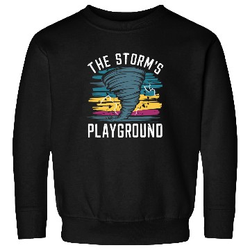Discover Tornado Chasing Adventures: Embrace Nature's Fury Sweatshirts