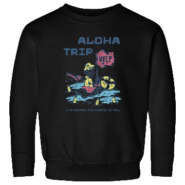 Discover Aloha Trip Tropical Vacation Design Sweatshirts