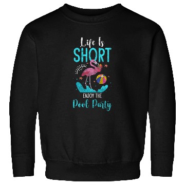 Discover Swimming Pool Diving Cooling Off Alcohol Sweatshirts