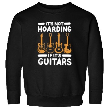 Discover Guitars Guitar player Guitarist Sweatshirts