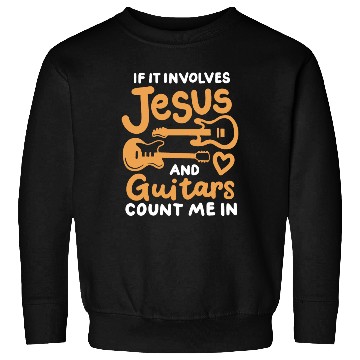Discover Guitars Guitar player Christian Sweatshirts