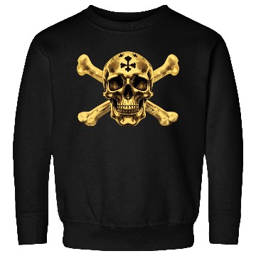 Discover Golden Pirate Skull ☠ Sweatshirts