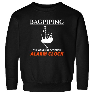 Discover Bagpipe Player Instrument Scottish Scotland Music Sweatshirts