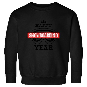 Discover Happy Snowboarding Year Sweatshirts