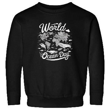Discover world ocean day Sweatshirts