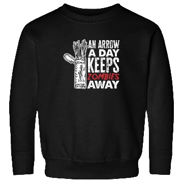 Discover Bow Arrow Zombie Archery Sweatshirts
