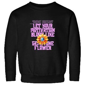 Discover Cheerful Gem Blossom Sweatshirts