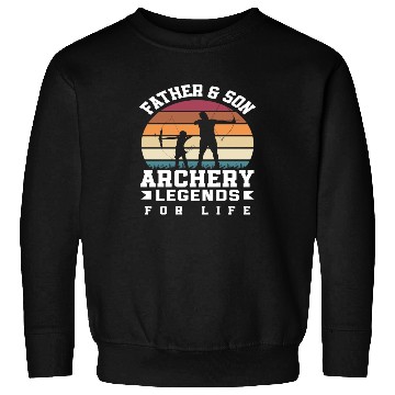 Discover Bow Father Son Archery Sweatshirts