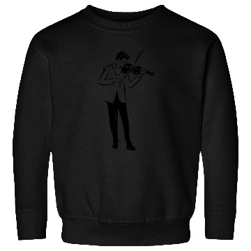 Discover Violin Guy Drawing Sweatshirts