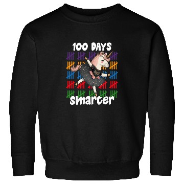 Discover 100 Days Of School Ballet Unicorn 100 Days Sweatshirts