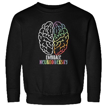 Discover embrace neurodiversity Sweatshirts
