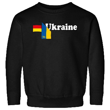 Discover Germany Ukraine Tryzub Flag Sweatshirts