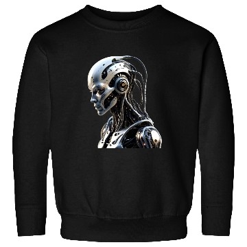 Discover Cyborg Robot Milton Sweatshirts