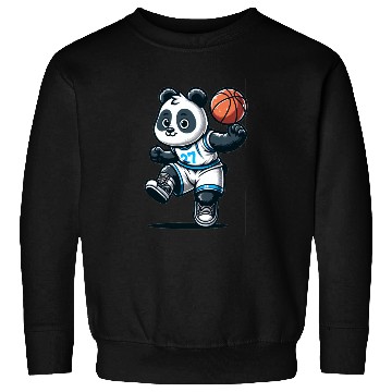 Discover Cute Basketball Player Panda Sweatshirts