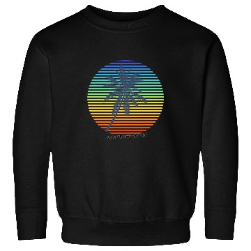 Discover Summer Rainbow Palm Sweatshirts