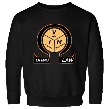 Discover ohm law symbol formula Triangle Sweatshirts engineers
