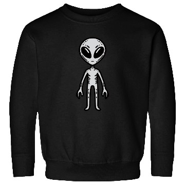 Discover Grey Alien Sweatshirts