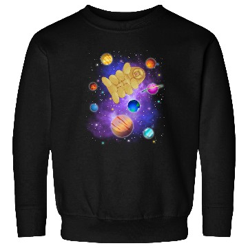 Discover Tardigrade Space! Nerd, Geek Microbiology Science Sweatshirts