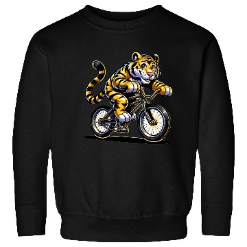 Discover Cute Cyclist Tiger Sweatshirts