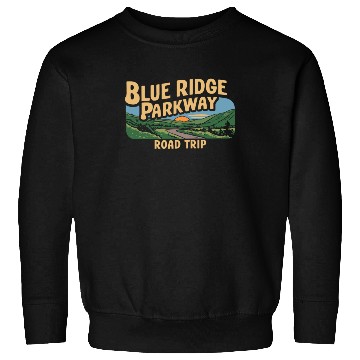 Discover Blue Ridge Parkway Road Trip Adventure Sweatshirts
