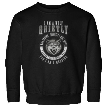 Discover Wolf Predator Leader Wilderness Sweatshirts