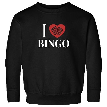Discover I love Bingo Daubers Professional Caller Bingo Sweatshirts