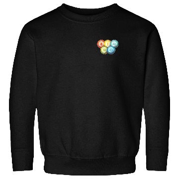 Discover Bingo Logo Emblem Caller Daubers Professional Sweatshirts