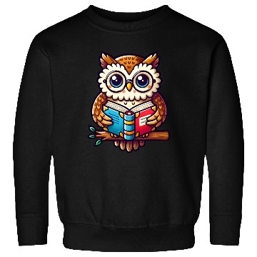 Discover If you need me Owl be Reading Cute Owl Sweatshirts