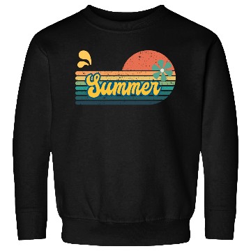 Discover Vintage Aesthetic Graphics Summer Retro Design Sweatshirts