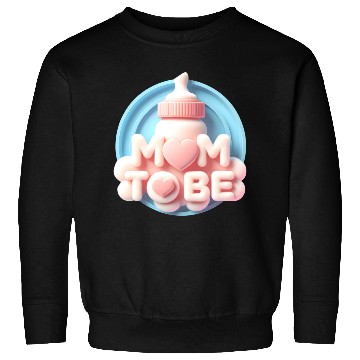 Discover Cute Mom To Be Baby Announcement Design Sweatshirts