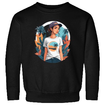 Discover Embracing the Beach Lifestyle Sweatshirts