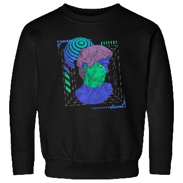 Discover Cyberpunk Style Synthwave Gaming Sweatshirts
