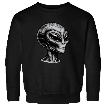 Discover Grey Alien Sweatshirts