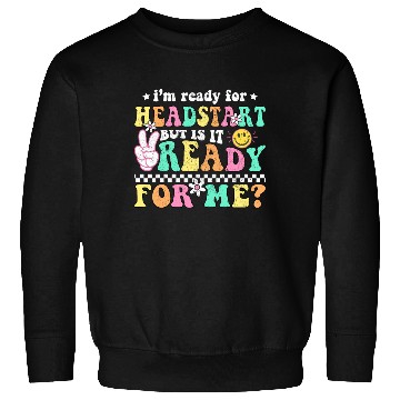 Discover Groovy Back to School Headstart HomeSchool Head Sweatshirts