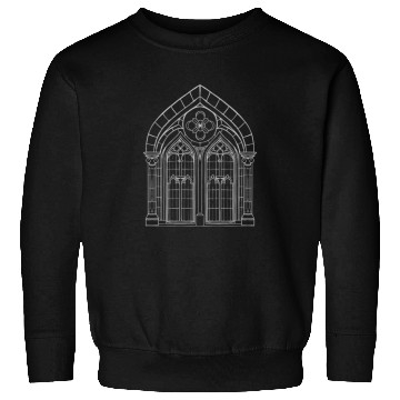 Discover Gothic Architecture Church Gothic Sweatshirts