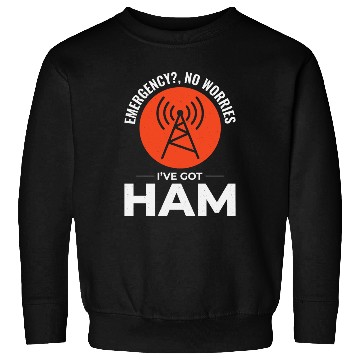 Discover Amateur Ham Radio Operator Radio Waves Funny Sweatshirts