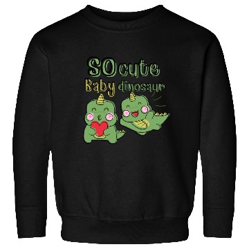 Discover little green dinosaur Sweatshirts