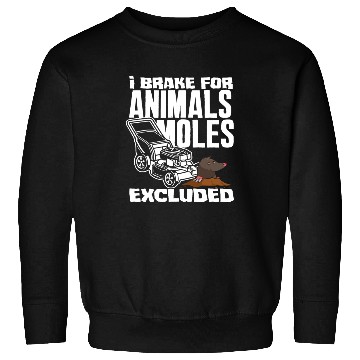 Discover Landscaper Gardener Lawn Mowing Mole Sweatshirts