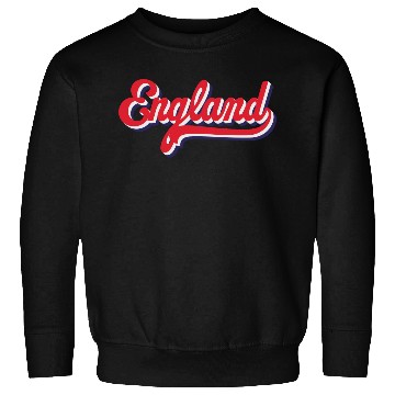Discover England, Retro Typography Sweatshirts