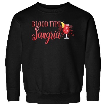 Discover Cocktail Bartender Blood Type Sangria Sweatshirts